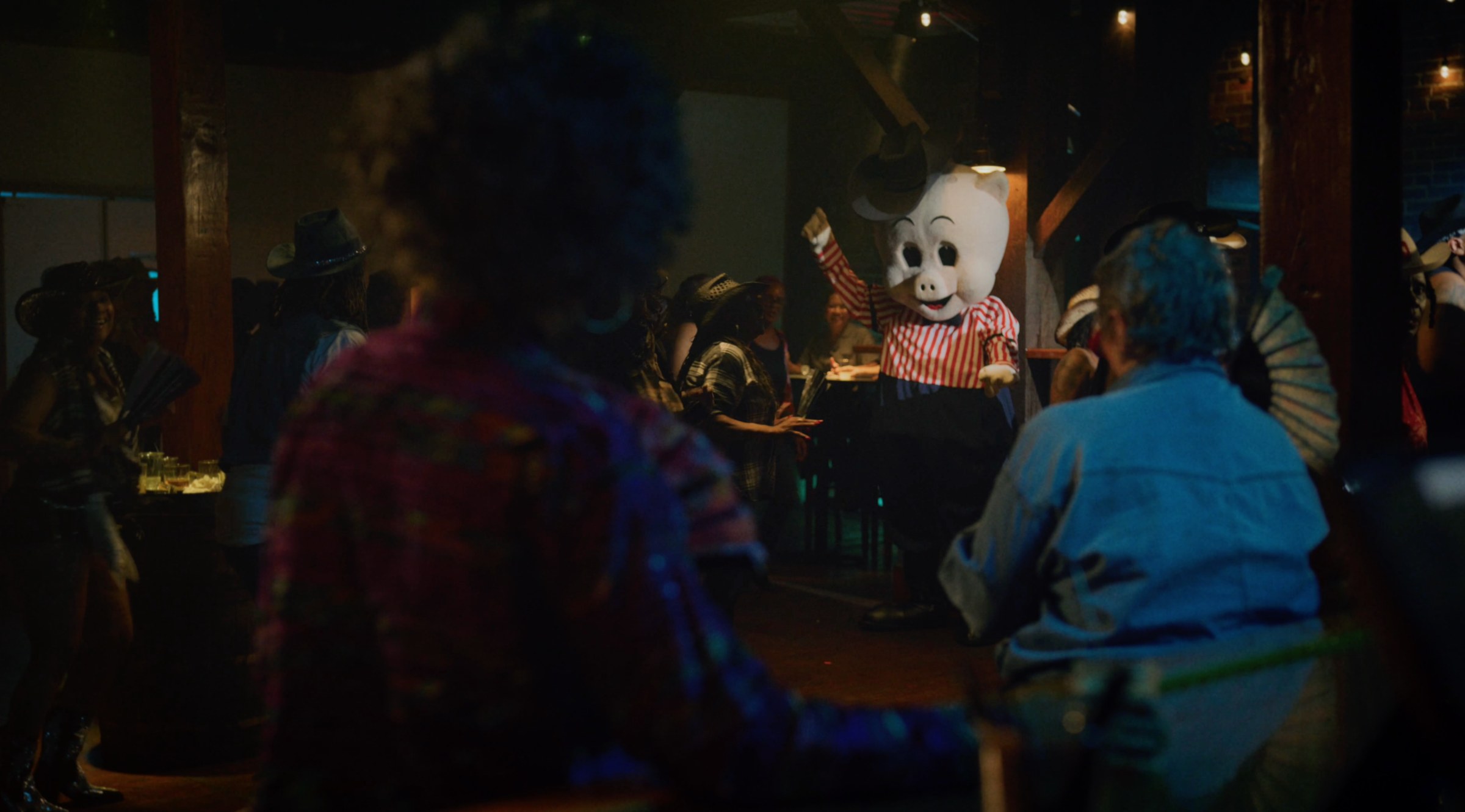Still from Line Dance, Piggly Wiggly